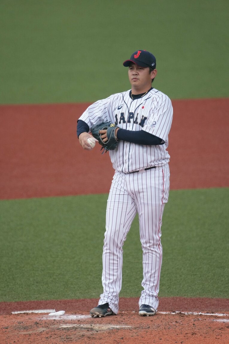 東京五輪メンバーだった山崎康晃（DeNA）　©JMPA