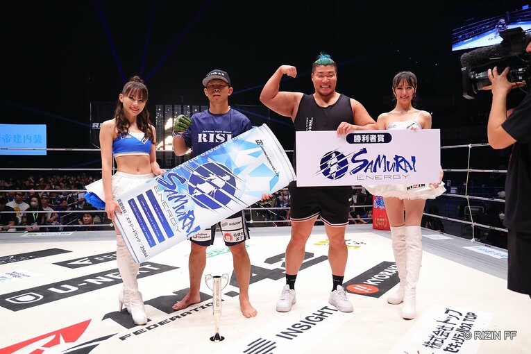 『RIZIN.42』YA-MAN vs 三浦孝太　©RIZIN FF