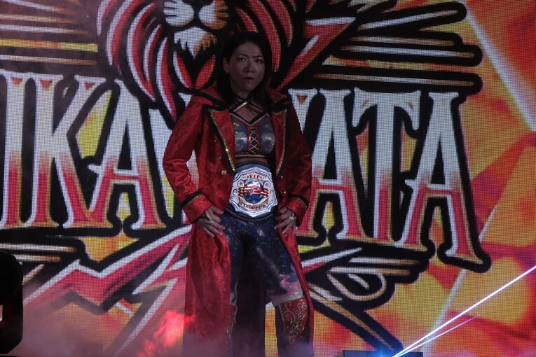 水着グラビアも披露のアイドル路線から急転換…素顔は“オラオラ”、スターダムのベルトも獲得した岩田美香の渇望「総合格闘技かキックにも」(46)