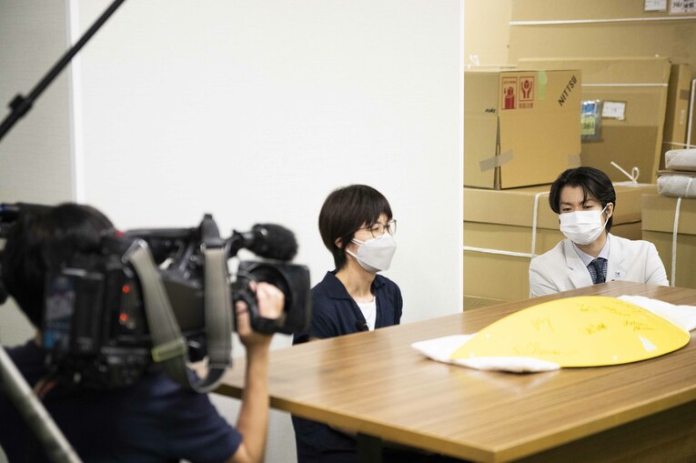 東京2020大会で使われたスポーツクライミングの器具　©Asami Enomoto