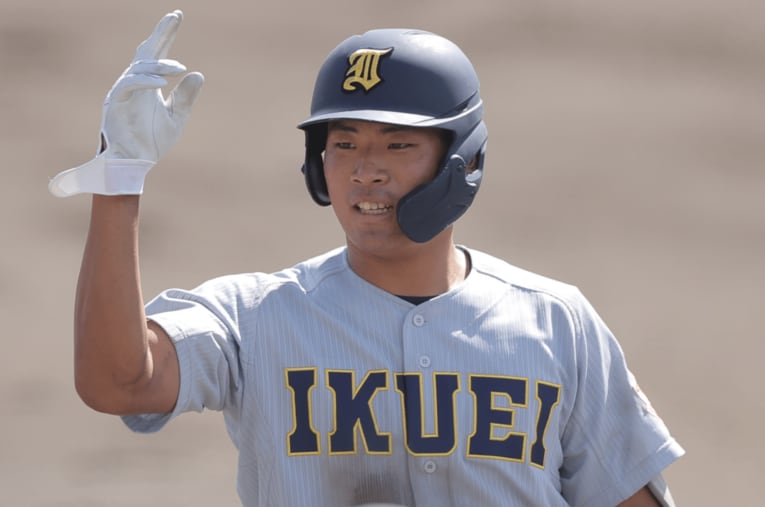 仙台育英高校で「スケール感は過去イチ」と絶賛された高田庵冬。筆者はドラフト前から彼を取材した ／ photograph by Sankei Shimbun