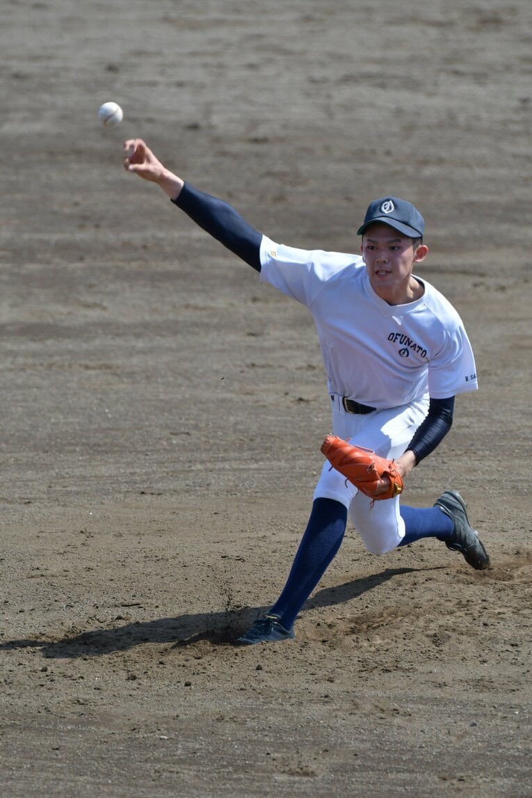 佐々木朗希の高校3年時　©Hideki Sugiyama