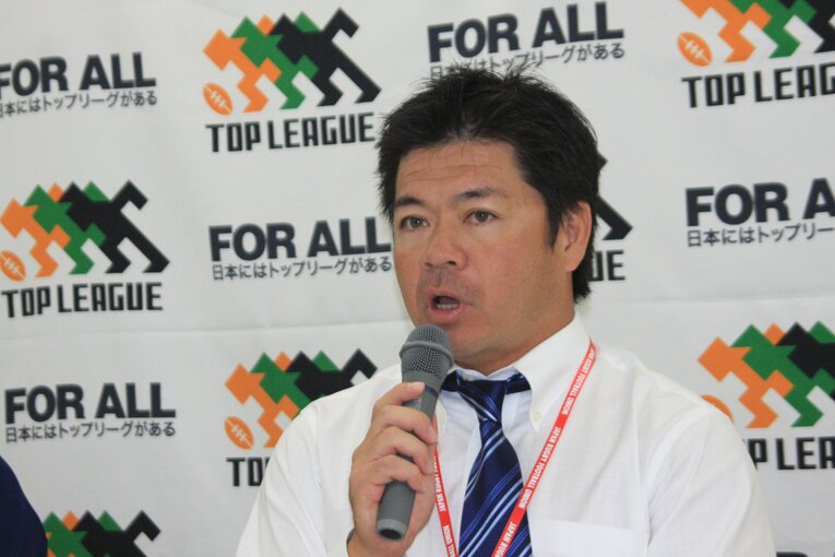 現在、日本代表でナショナルチームディレクターを務める藤井雄一郎氏は、サニックスのGM兼監督として魅力的なチームを作り上げた（2009年）　©Nobuhiko Otomo