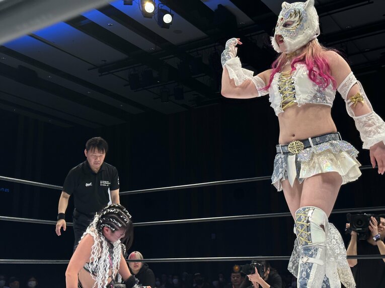 スターライト・キッドvs吏南　©Norihiro Hashimoto