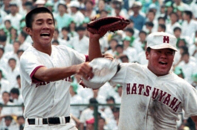 1996年夏の甲子園、「奇跡のバックホーム」として語り継がれる大返球を見せた矢野勝嗣（松山商）。いま回顧するあの試合、そして今は？ ／ photograph by KYODO