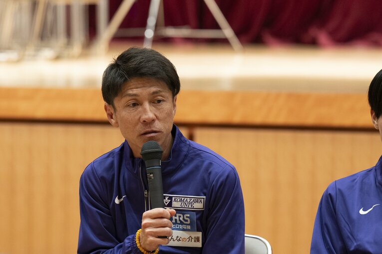 箱根に向けて、藤田監督の戦略やいかに　©Tadashi Hosoda