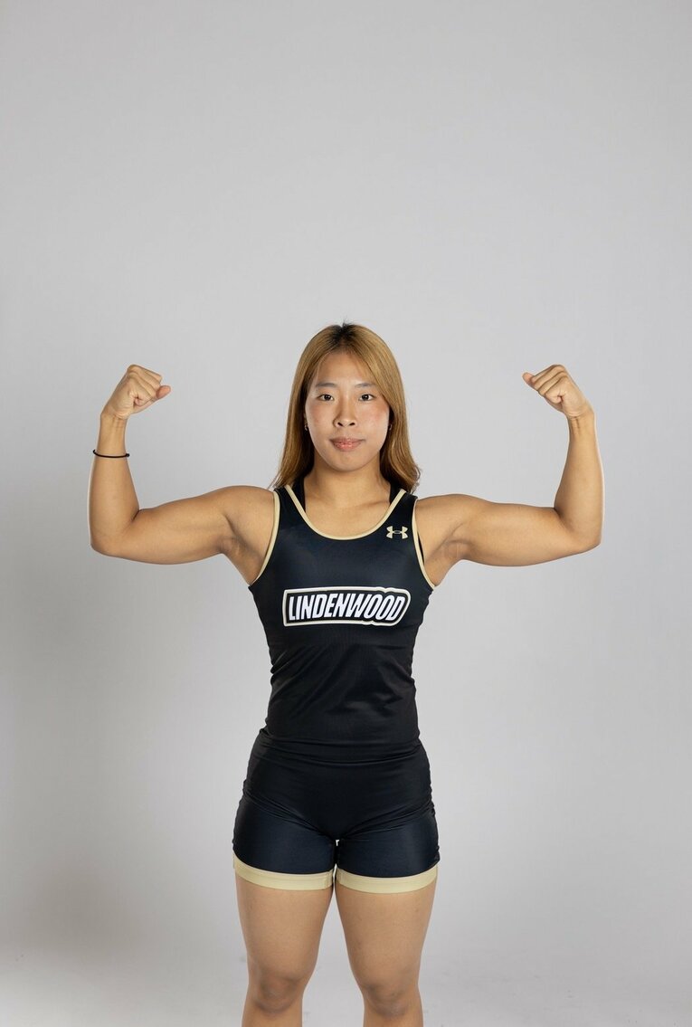 吉川の妹・早紀さんはレスリングでU-14全米王者に輝くなど活躍。現在は米名門大で活動を続ける／本人提供