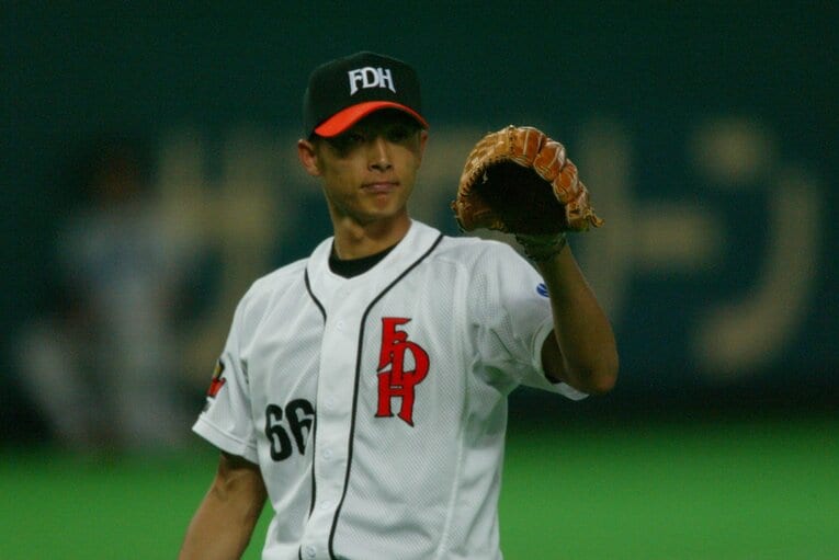 現役（ダイエー）時代の斉藤和巳　©BUNGEISHUNJU