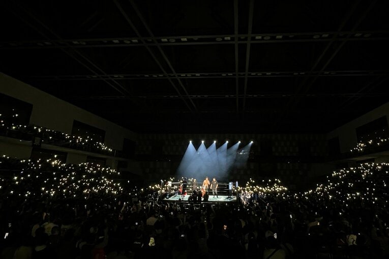 『NEW JAPAN CUP』決勝が行われた3月21日の長岡大会