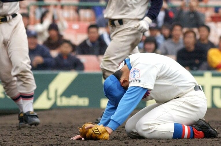 20年前のセンバツで伝説の引き分け再試合となった花咲徳栄VS東洋大姫路。当時エースと監督が舞台裏を明かす　©JIJI PRESS