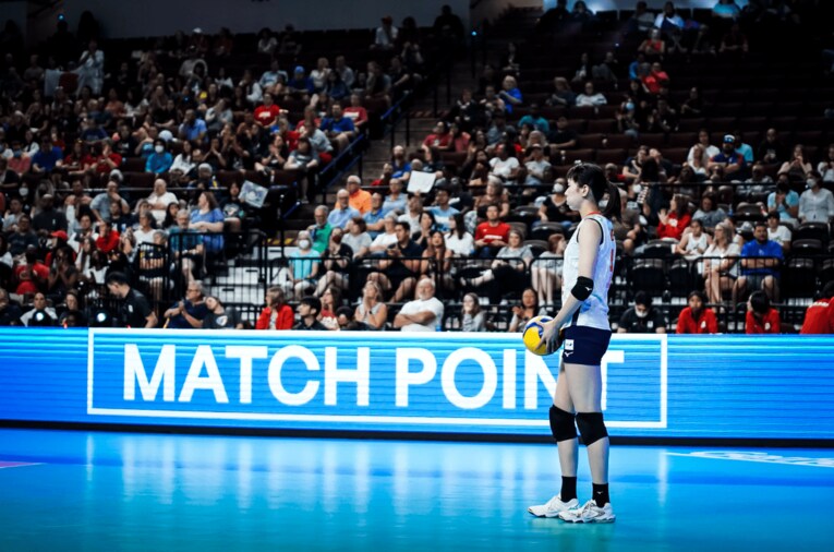 ネーションズリーグ予選ラウンド・アメリカ戦　©︎FIVB