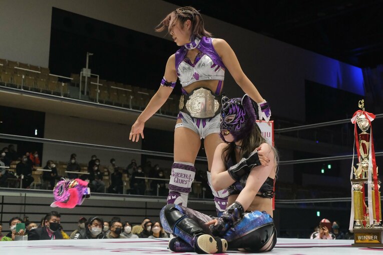 「年間ベストバウトだ！」スターダム地方大会に海外も熱狂…キッドvs.AZM、ハイスピードの“黄金カード”はいかに生まれたか？(36)