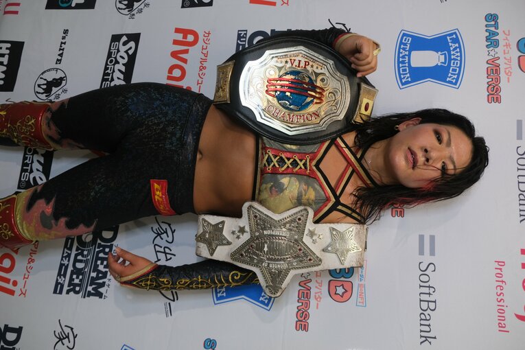 水着グラビアも披露のアイドル路線から急転換…素顔は“オラオラ”、スターダムのベルトも獲得した岩田美香の渇望「総合格闘技かキックにも」(45)