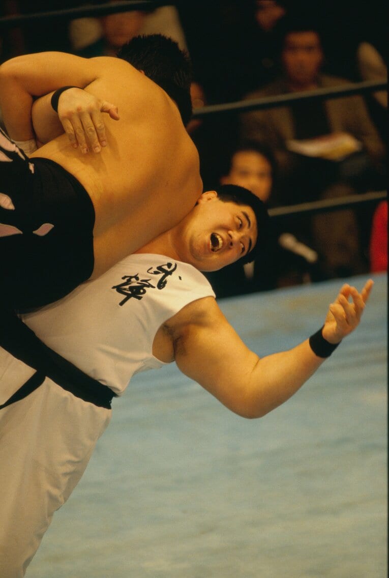 元横綱の北尾光司。たびたび問題行動を起こし、プロレスに適応することはできなかった　©BUNGEISHUNJU