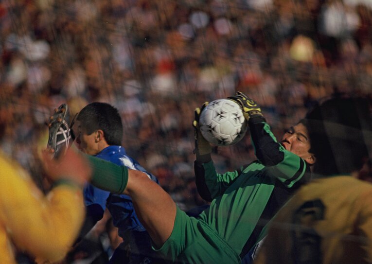 第73回大会決勝、市立船橋と　©Kazuaki Nishiyama