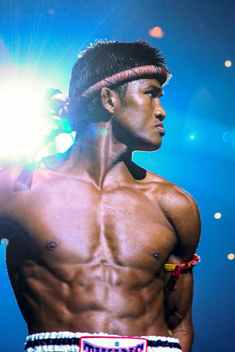 2006年、「K-1 WORLD MAX」で2度目の優勝を果たした当時のブアカーオ　©Susumu Nagao