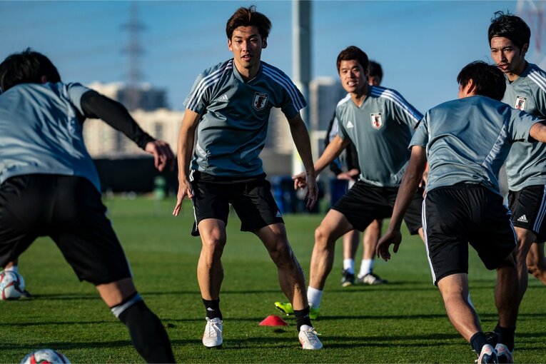 2019年のアジア杯、大迫勇也　©Takuya Sugiyama