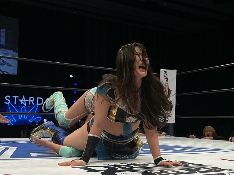 スターダムの大学生レスラー・妃南　©Norihiro Hashimoto