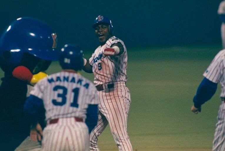 95年の日本シリーズ　©Sports Graphic Number