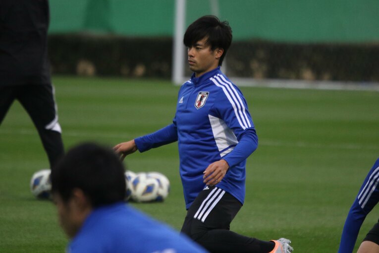 日本代表練習風景　©︎Takahito Ando