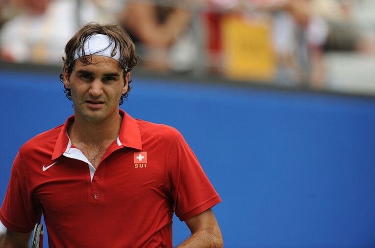 ロジャー・フェデラー　©Kaoru Watanabe/JMPA