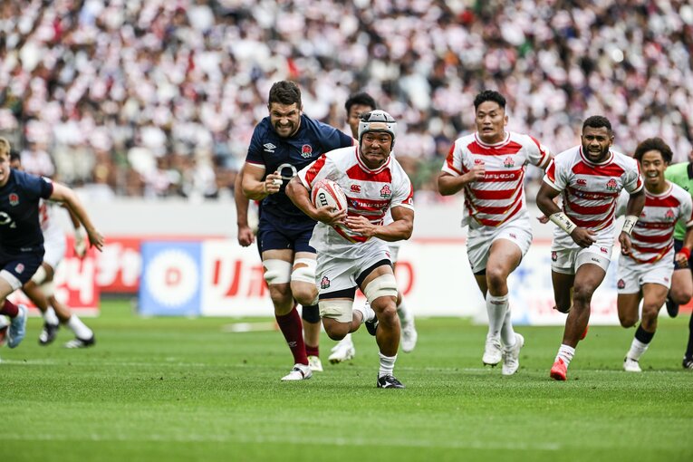 FL山本凱（東京サントリーサンゴリアス）©︎Asami Enomoto