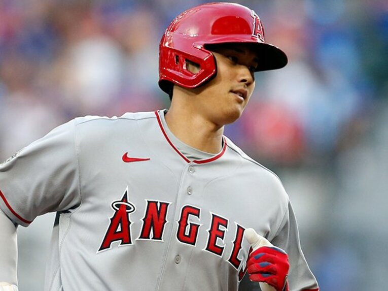 2本塁打の大活躍を見せた大谷翔平 ／ photograph by Getty Images