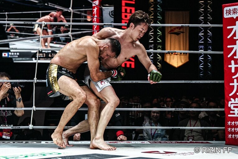 『超RIZIN.4』朝倉未来vs.クレベル・コイケ　©RIZIN FF