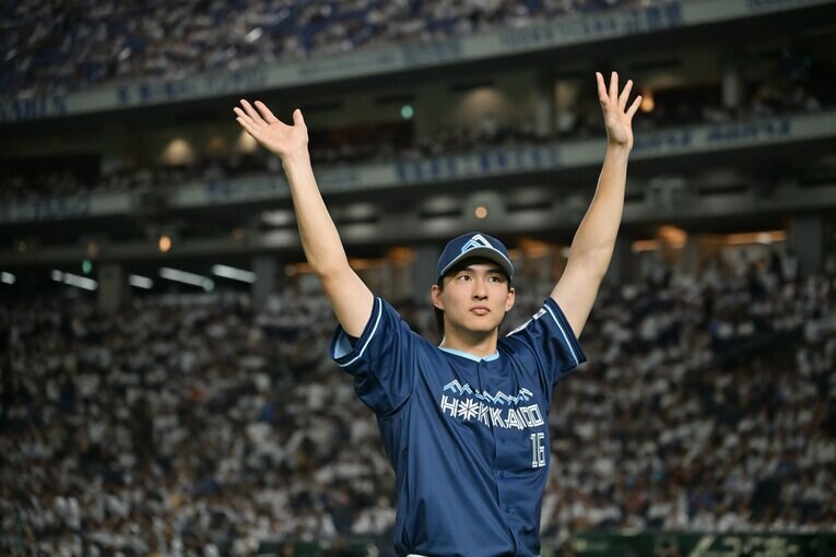 【イケメン選手もたくさん！】日本ハムの194cm右腕…今季大ブレイク中の達孝太21歳　©Hideki Sugiyama