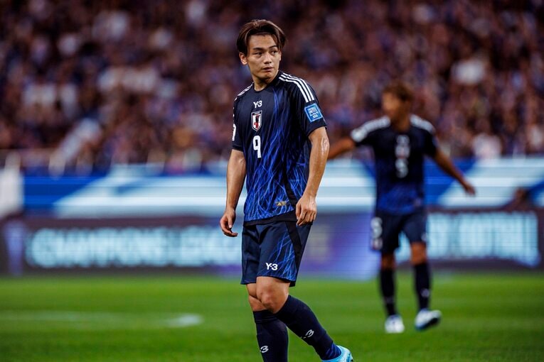 上田綺世（2024年W杯アジア最終予選・中国戦）©︎Kiichi Matsumoto