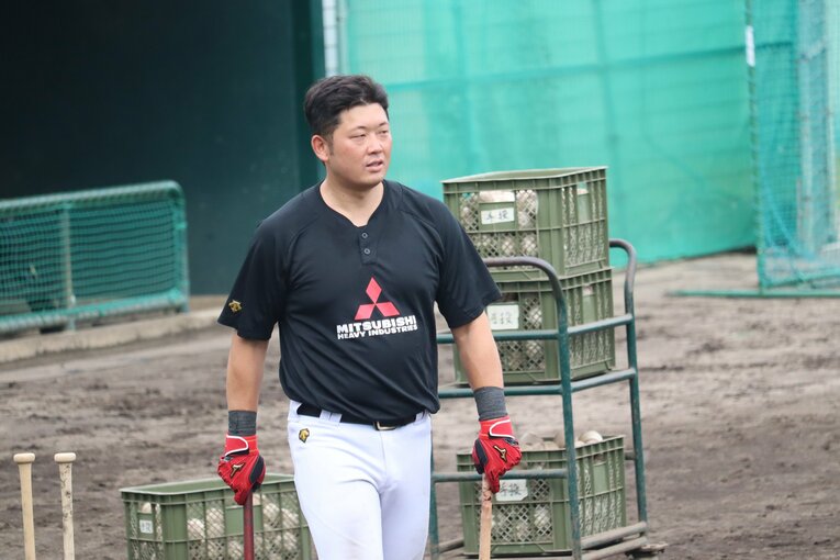 現在の二橋さん。今季から三菱重工East→Westに移籍し、30歳となったいまも現役を続けている　©Genki Taguchi
