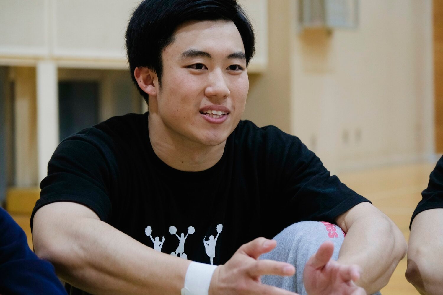 来季の主将を務める2年生の中澤。高校時代は野球部でキャッチャー。キャプテンも務めたという　©Wataru Sato