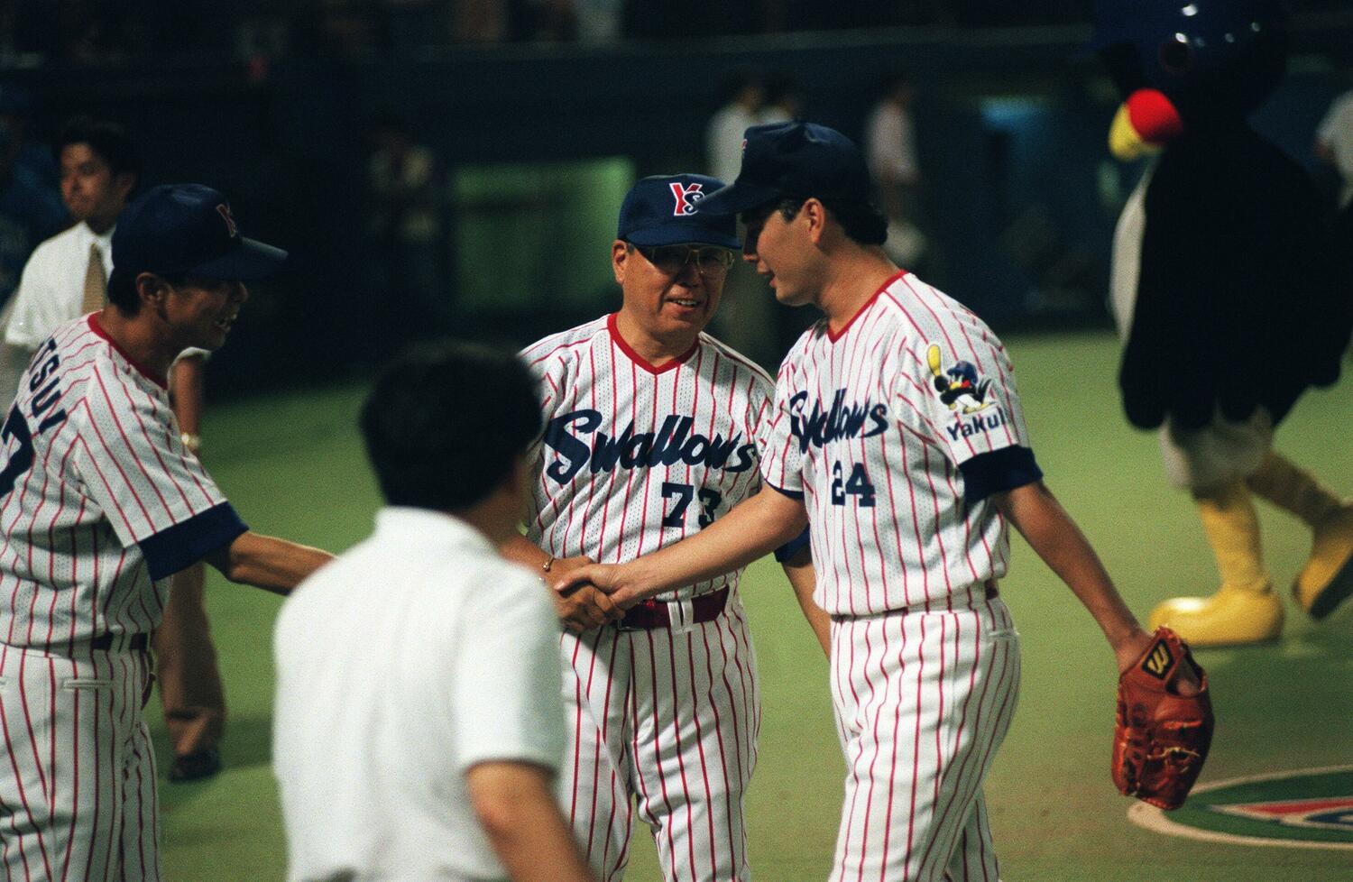 野村克也から大きな影響を受けた吉井理人　©︎JIJI PRESS