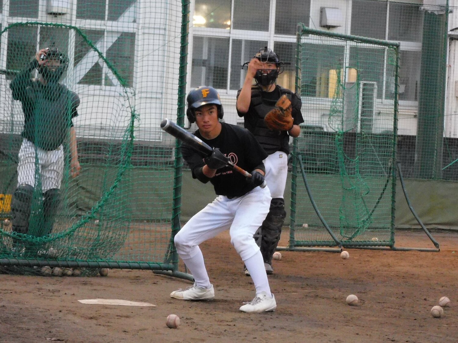 富士高校の富永大輝選手　©Jun Aida