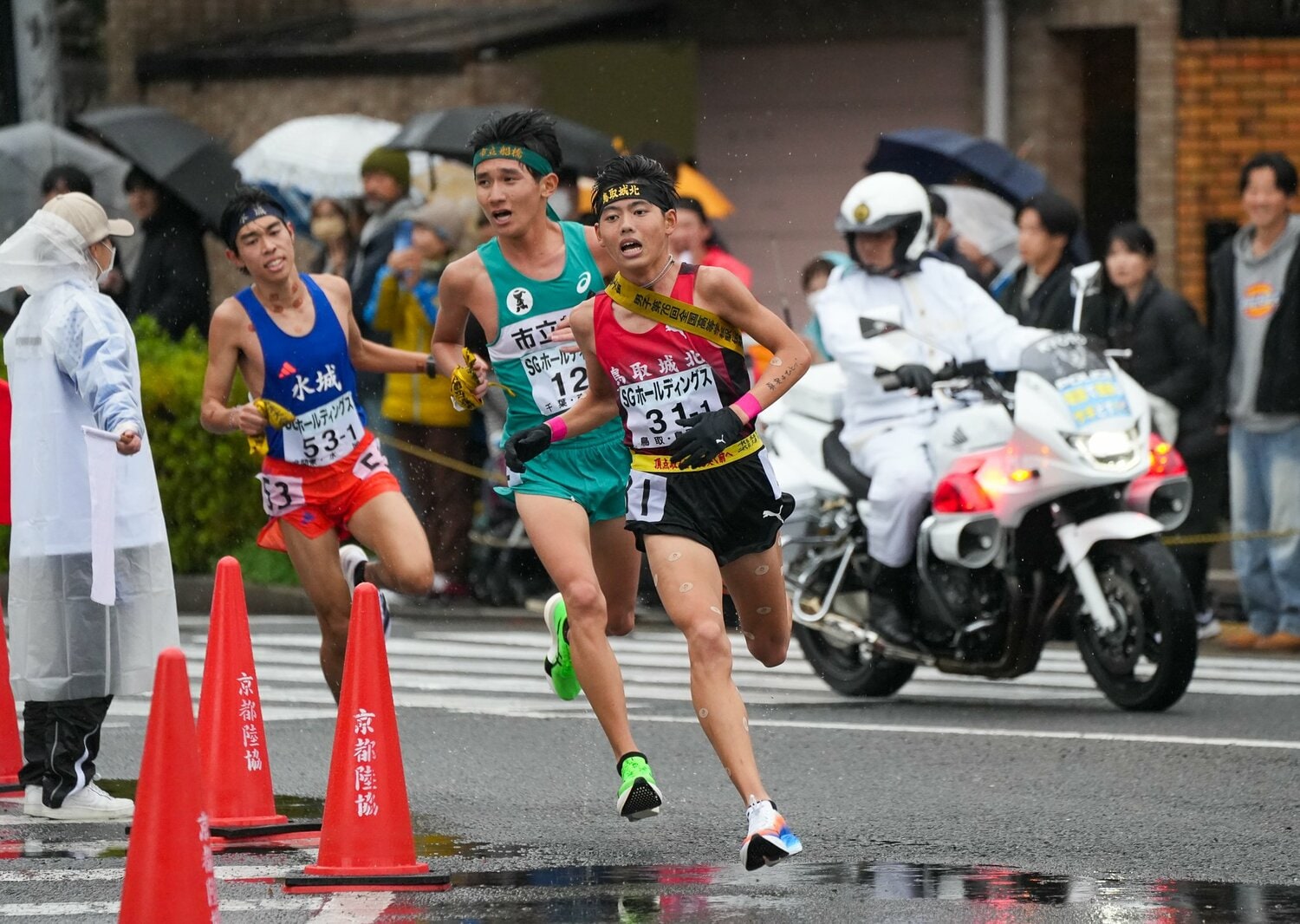 今年、大牟田から鳥取城北へと転校した本田　©Satoshi Wada