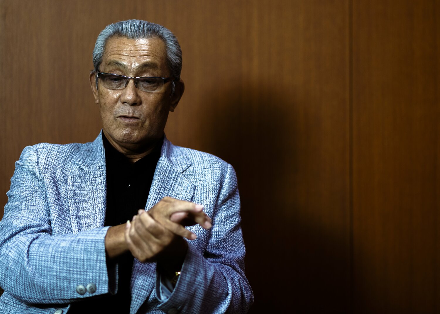 落合博満政権下の中日でコーチを務め、2016年から2年間、チームを率いた森繁和　©Takuya Sugiyama