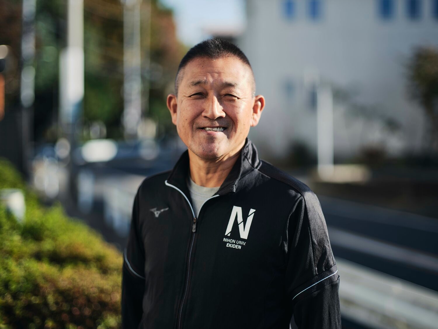 日大を率いて3年目となる新監督 ©Yuki Suenaga