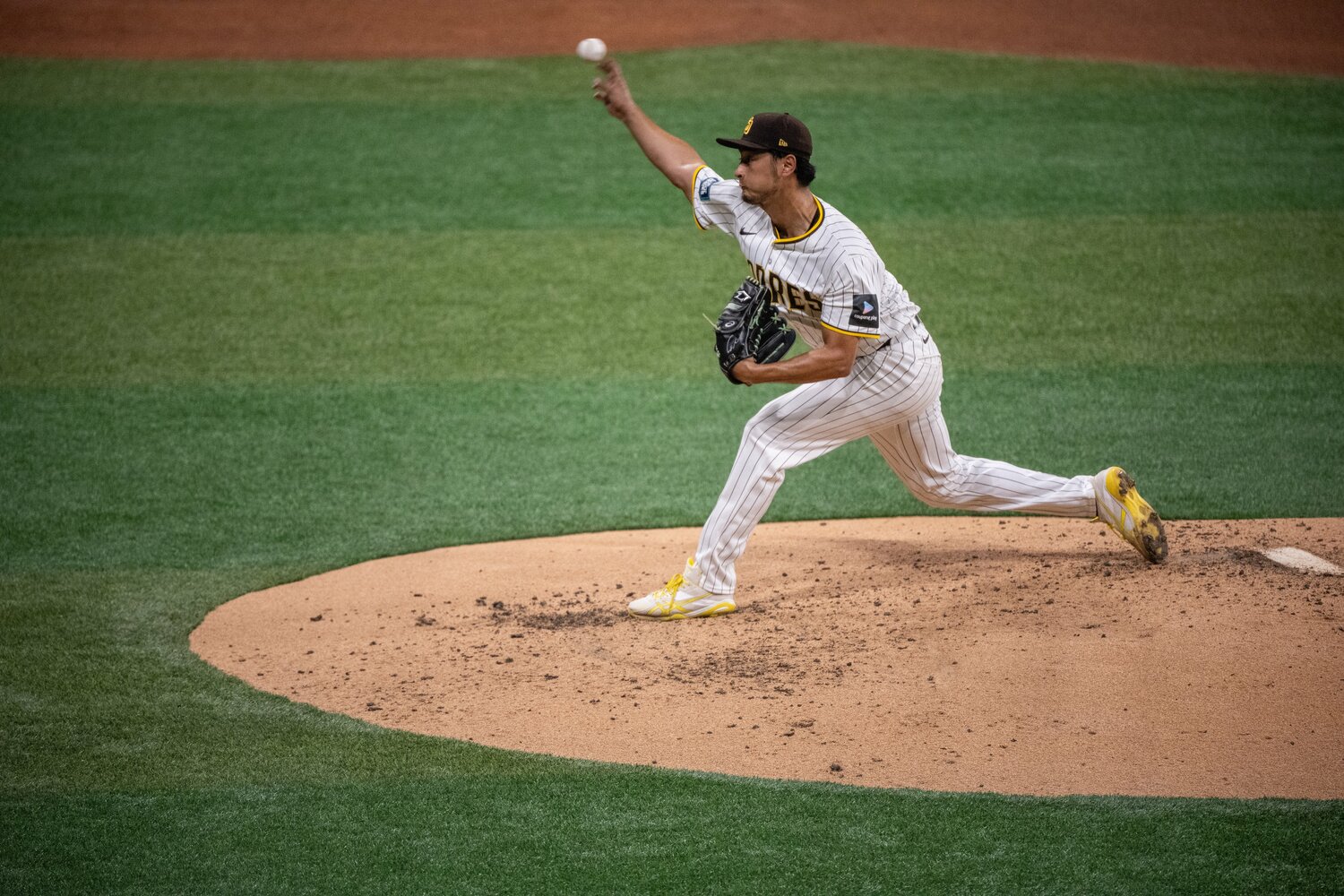 パドレスでのダルビッシュ　©Nanae Suzuki