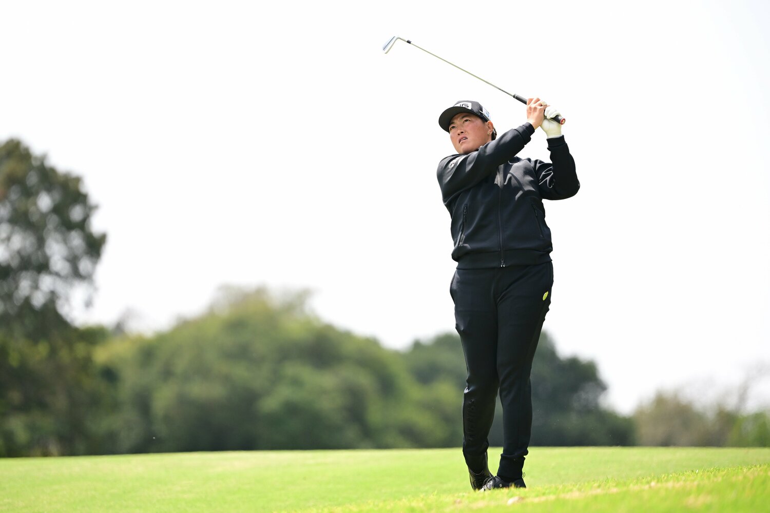 5番ホールのセカンドショット　©︎Atsushi Tomura/Getty Images