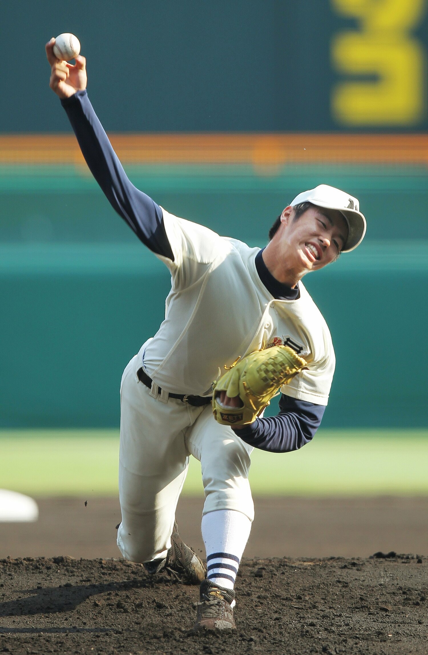 高校時代　©JIJI PRESS