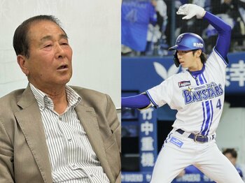 「度会隆輝には使い続ける魅力がある」DeNA元GM高田繁（78）が語る“使い続けたくなる”選手とは？「結果が出なくなった時は…監督の覚悟だよ」＜Number Web＞ photograph by (L)Hidenobu Murase、(R)JIJI PRESS