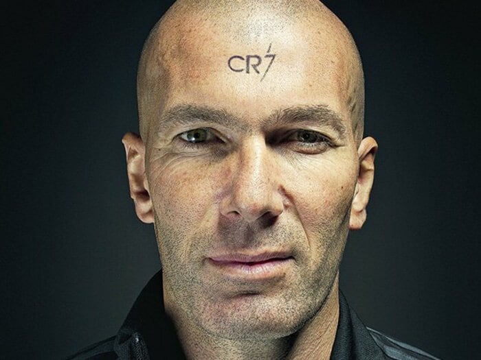 どうやってロナウドを操作してる？ジダンが真摯に語ったスター操縦法。＜Number Web＞ photograph by Benjamin Cremel/L'Equipe