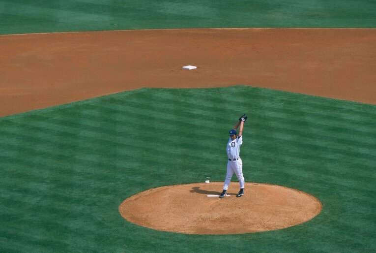 ドジャース時代　©︎Kazuaki Nishiyama