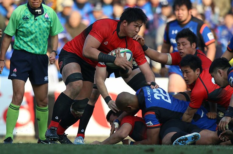 姫野和樹の帝京大時代 ／ photograph by AFLO