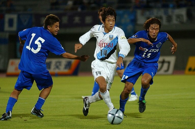 中村憲剛（川崎） ／ photograph by Getty Images