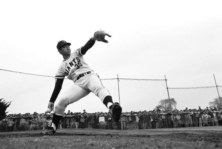 1979年の江川　©BUNGEISHUNJU