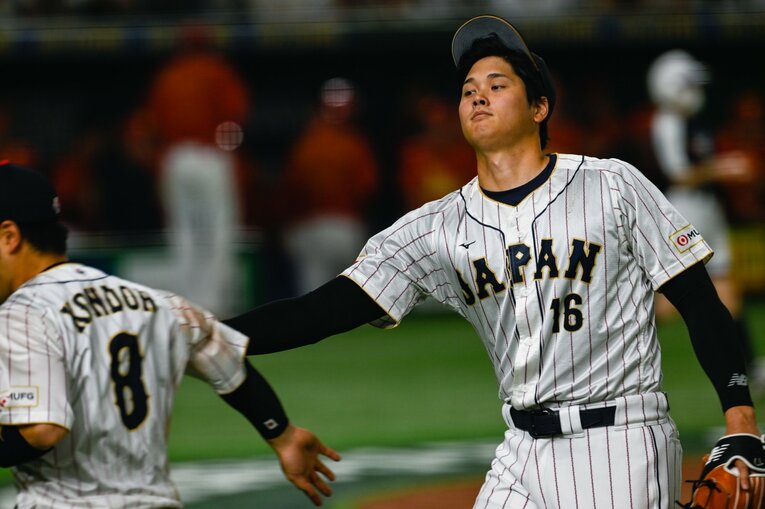 WBCでの大谷　©Nanae Suzuki