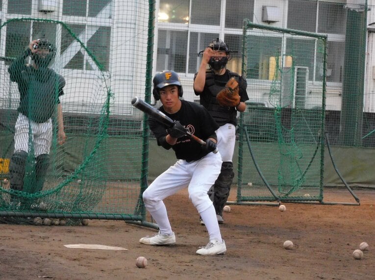 富士高校の富永大輝選手　©Jun Aida