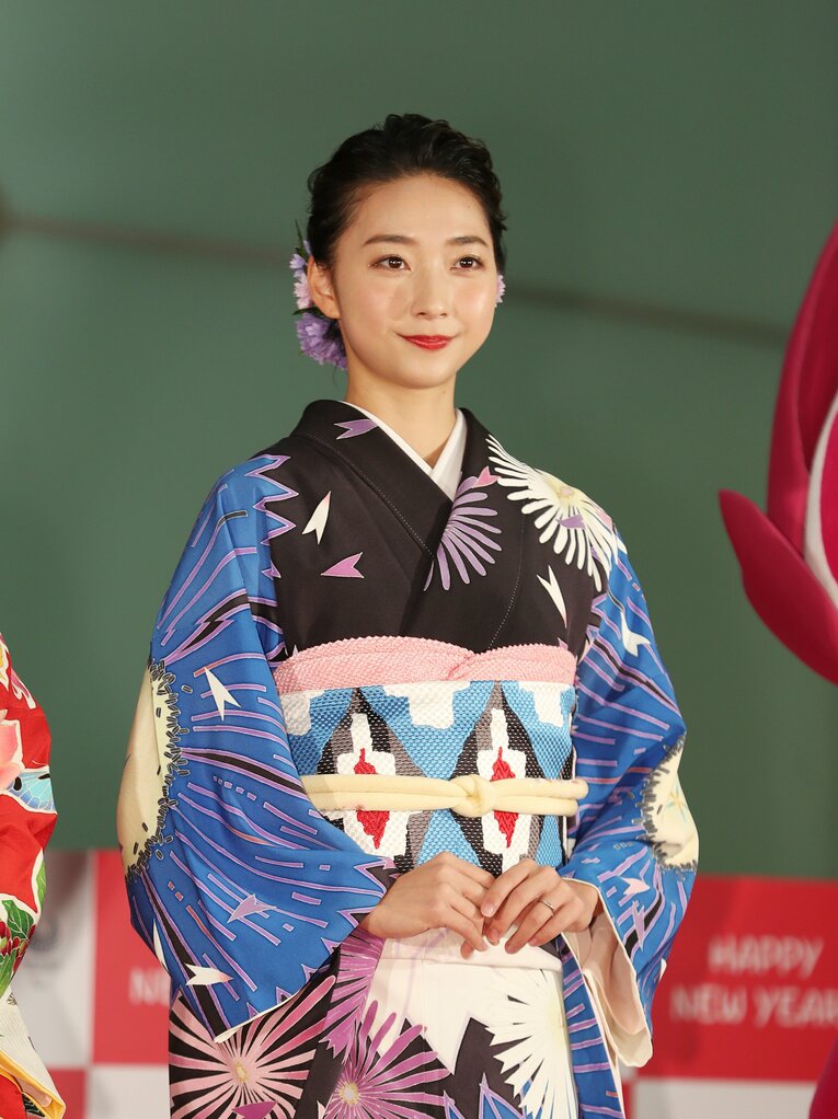 2020年の畠山愛理さん　©JIJI PRESS