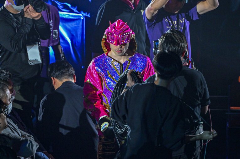 寺地拳四朗vs.ユーリ阿久井政悟。3月13日、両国国技館　©Takuya Sugiyama